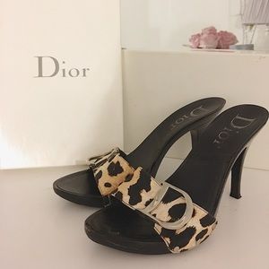 Christian Dior Cheetah Pumps